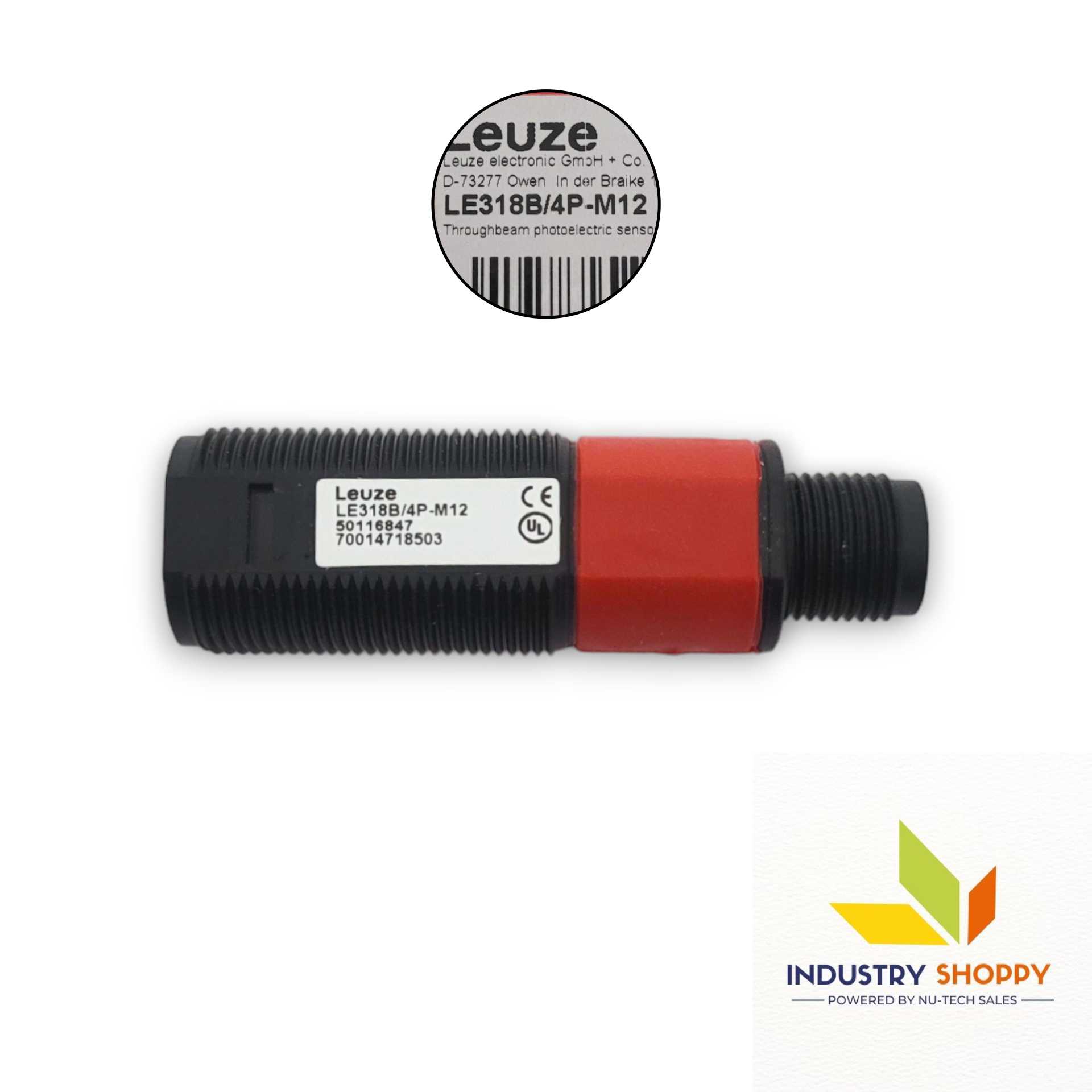 Leuze LE318B/4P-M12 Photoelectric Sensor Leuze LE318B/4P-M12 Photoelectric Sensor